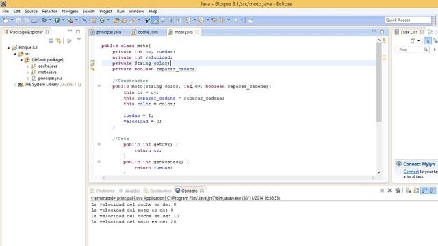 Bloque Java 8.1: ¿Que es la Herencia? смотреть онлайн