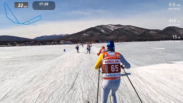 Байкал - лыжный марафон 2023 RussiaLoppet смотреть онлайн