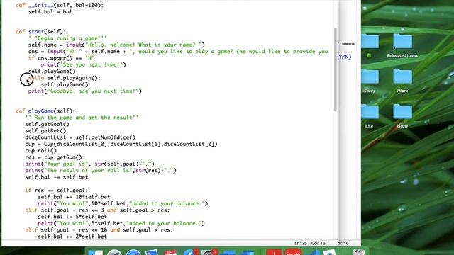 Python Programming Assignment 0502: CupsAndDice смотреть онлайн