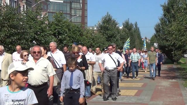 Шествие по проспекту День авиации Барнаул 18 08 2019 смотреть онлайн