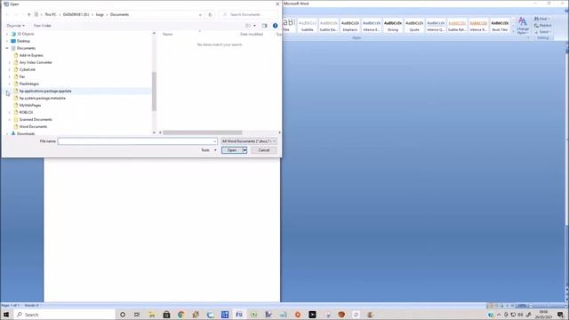 How to open multiple Word Documents - Microsoft Word opening Multiple Files смотреть онлайн