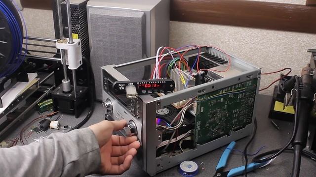 Установка Mp3 Декодера в Музыкальный центр BBK. Теперь он может все! смотреть онлайн