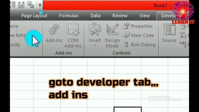 How to add calender in Ms Excel/how add date picker in excel смотреть онлайн