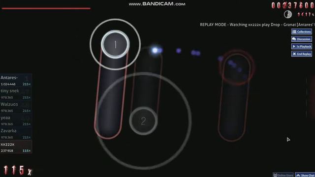 Drop - Granat Light insane osu! смотреть онлайн