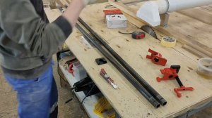 Сборка трубных струбцин