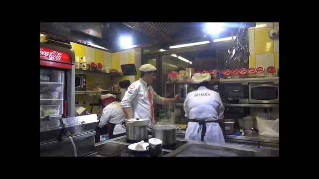Бэкстейдж фотосессии меню в ресторане "Сахара" смотреть онлайн