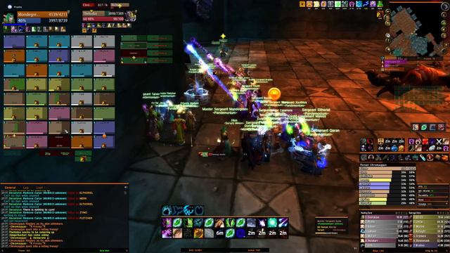 WoW Classic Blackwing Lair Chromaggus Druid Healer View 19/02/20 Pandemonium Mograine EU смотреть онлайн