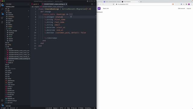 Event Scheduling App (Calendly clone) with Ruby on Rails 7 - Part 2 - Modeling the app смотреть онлайн