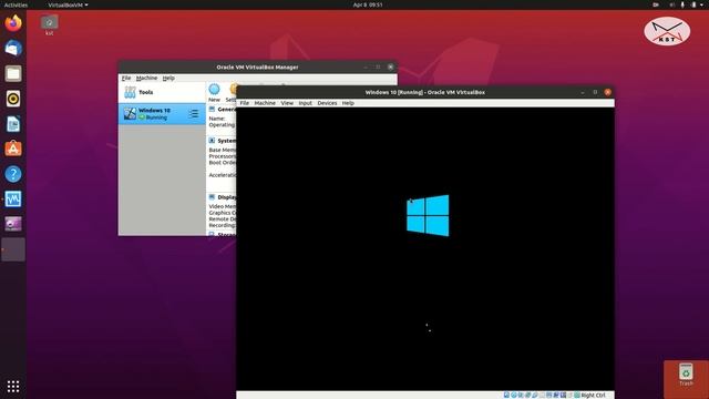 Install Windows 10 on Ubuntu Linux with VirtualBox - Easy step by step смотреть онлайн