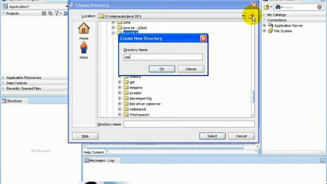 Aula 1614 java - Usando a IDE JDeveloper11g смотреть онлайн