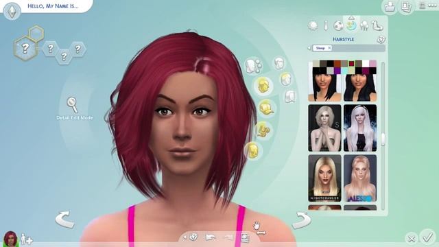 Sims 4 CAS~ Edgy Girl смотреть онлайн