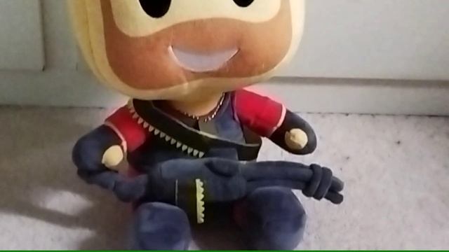 обзор игрушки плюшевый миниганер Tds, Plushie Minigunner Toy Tds