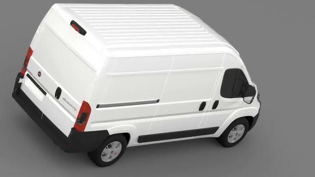 3D Model of Fiat Ducato Van L2H2 2014 Review смотреть онлайн