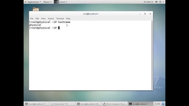How to Change Hostname in centos 7, redhat 7 ,fedora , linux смотреть онлайн