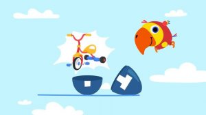 Toddler Learning Video Words w Color Crew & Larry | Baby Learning musical instruments | BabyFirst T