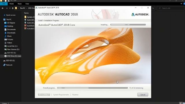 Installing AutoCAD In Hindi/Urdu | Auto CAD Tutorial #43 смотреть онлайн