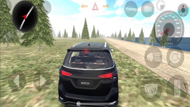 Indian Cars Simulator Game - Toyota Fortuner - Rohit Gaming Studio - Naresh Gameplay(4)