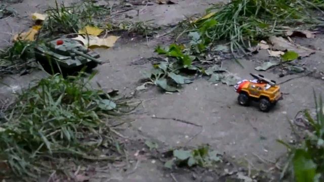 Радиоуправляемый танк/полигон смотреть онлайн