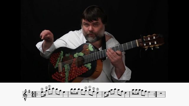 Как играть лезгинку на гитаре. Мелодия смотреть онлайн
