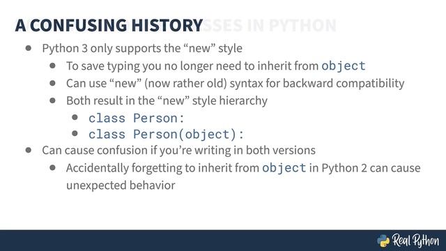 Guidance on Object-Oriented Programming in Python смотреть онлайн