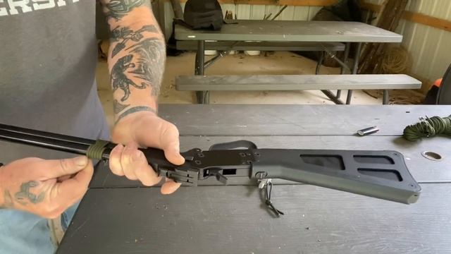 Wrapping the Barrels on an M6 Scout смотреть онлайн