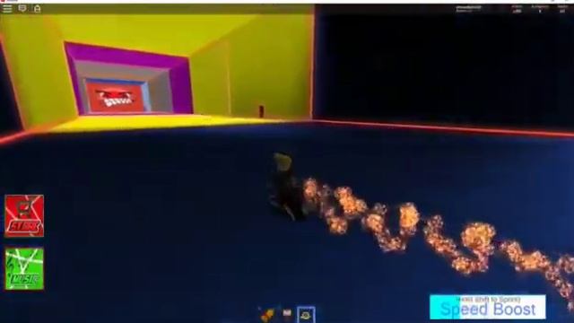 УБЕГАЕМ от СТЕНЫ или ОПАСНЫЙ злой КВАДРАТ в ROBLOX! смотреть онлайн