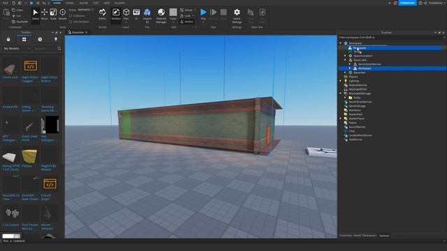 КАК сделать шкаф и коридор с Джеком в Роблокс студио!►Roblox Studio Гайд смотреть онлайн