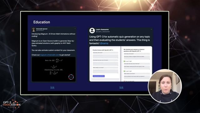 Opening Talk by Ashley Pilipiszyn (Technical Director at OpenAI) - GPT-3 Makeathon by TUM.ai смотреть онлайн