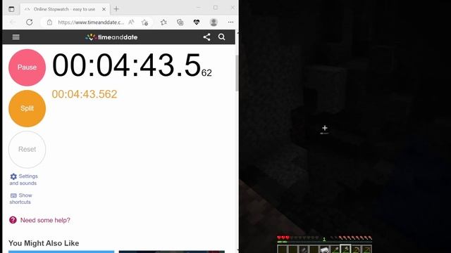 WR getting to the nether in 9 min 48 sec 7 milliseconds. смотреть онлайн