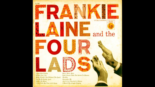 Frankie Laine & The Four Lads - Rain, Rain, Rain - 1956 смотреть онлайн