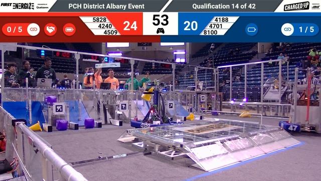 Qualification Match 14 - 2023 PCH District Albany Event presented by Procter & Gamble смотреть онлайн