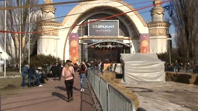 Зажигательная масленица -2019 на ВДНХ. (1-Часть) смотреть онлайн