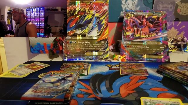 ULTIMATE Pokémon TCG: Mega Garchomp-EX & Mega Salamence Premium BOXES BATTLE!!! WHO WINS? смотреть онлайн