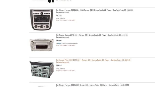 Reman OEM Stereo Radio CD Player for Toyota RAV4 on Amazon Prime - Brand New! смотреть онлайн