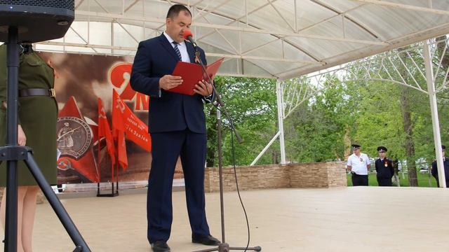 День Победы . пгт Октябрьский Волгогр обл ( автор Н Ткаченко) смотреть онлайн