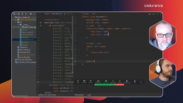 Mars Rover - Typescript - Codurance Screenkata смотреть онлайн