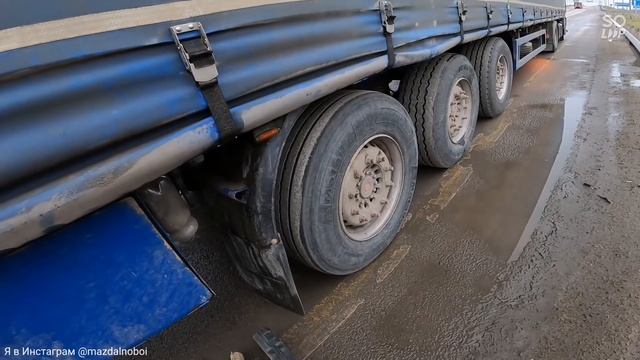 ПЕРЕГРЕЛ ТОРМОЗА? РАСХОД МАЗ 5440 с мотором Рено + кпп ZF смотреть онлайн
