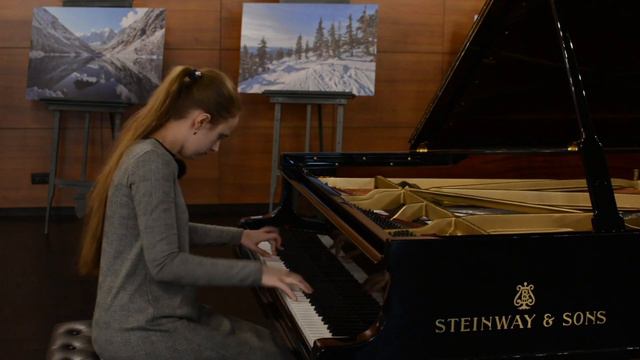 Ева Медведко, 14 лет, Новосибирск, НСМШ смотреть онлайн