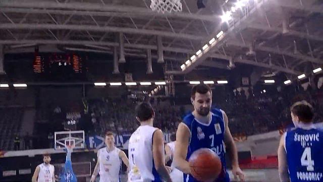 ABA Liga 2014/15, Round 16 highlights: MZT Skopje Aerodrom - Budućnost VOLI (4.1.2015) смотреть онлайн