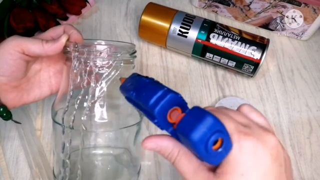 Банкадан ваза жасаймыз/Ваза из банки своими руками/DIY #вазаизбанки#DIY смотреть онлайн