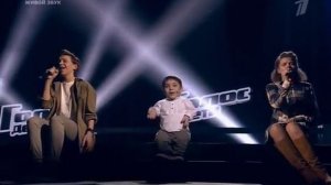 Дамир Нурутдинов, Даниил Плужников, Елизавета Кабаева - Эх, дороги. Голос Дети-3