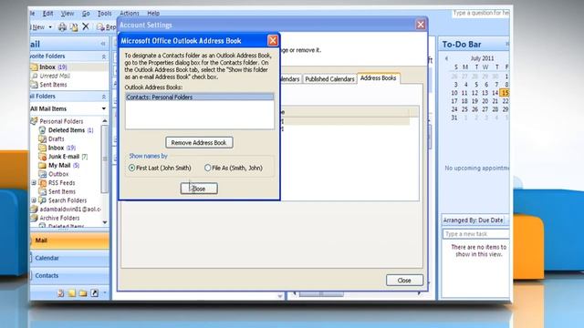 Windows® XP: How to display the contacts list? смотреть онлайн