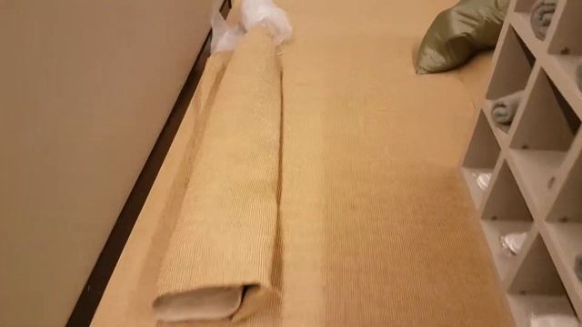 Укладка сизалевого напольного покрытия Livos 1062 в spa центре смотреть онлайн