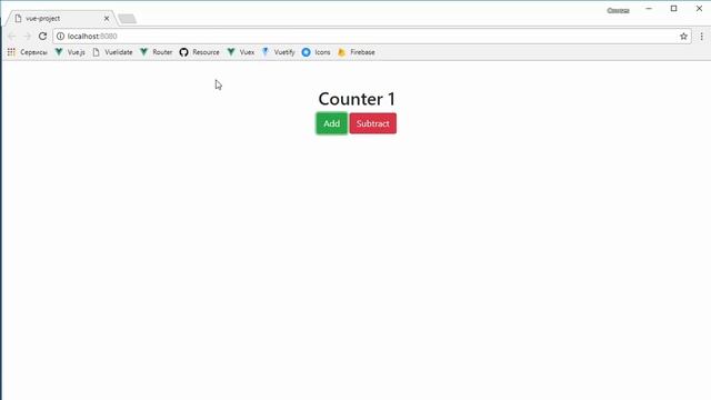 11 - 1 - Работа с данными с vuex - Установка vuex смотреть онлайн