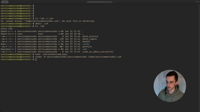 Создание SSH ключа, настройка SSH-сервера, клиента, проброс портов смотреть онлайн