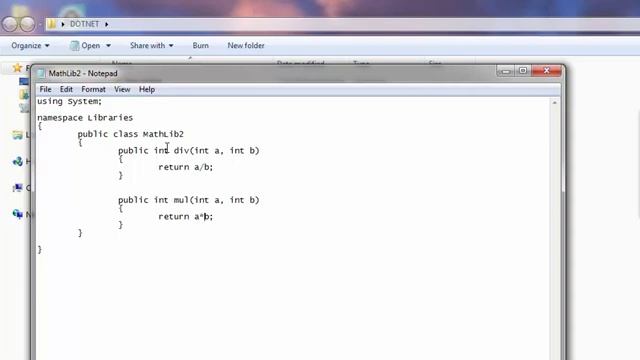 02 Creating Exe and Dll through CMD смотреть онлайн