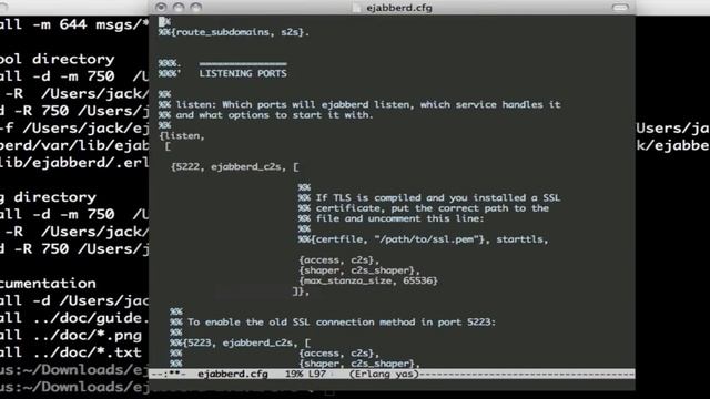 Setting Up an XMPP Server with ejabberd смотреть онлайн