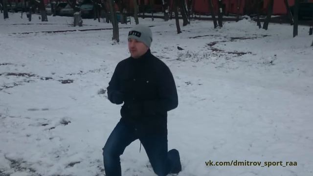 подтягивания на турнике "тёплым" ноябрьским утром :-) / 25.11.2015 г. смотреть онлайн
