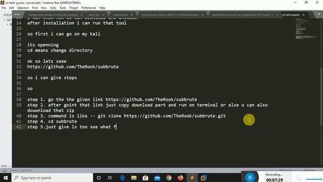 Find Subdomain using Subbrute ( step-to-step) with installation смотреть онлайн