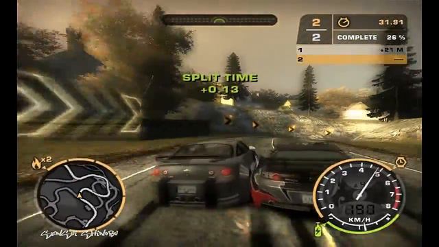 NFS Most Wanted - Blacklist #12 - Race 1 - Sprint [PC] смотреть онлайн
